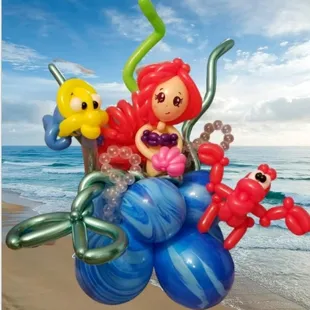 Little Mermaid Sea Scape.