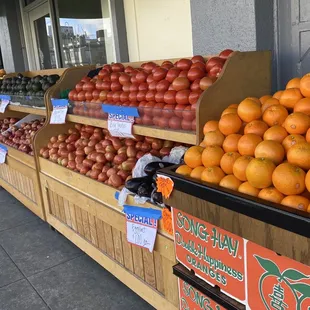 Front of the market