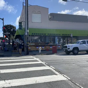 View from across the street