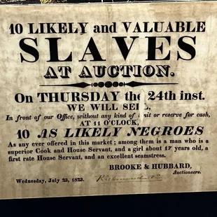 Slave advertising