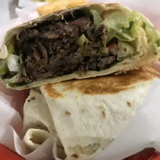 Beef Shawarma Wrap