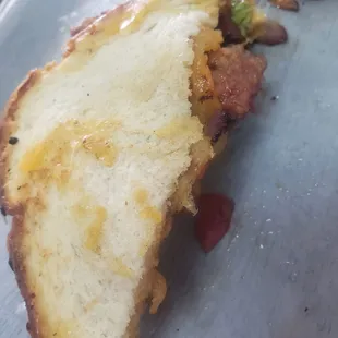 Smoked Brisket Grilled Cheese. Super delicious