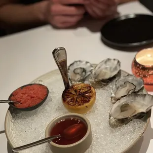 Miyagi oysters