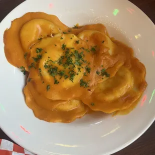 Lobster ravioli