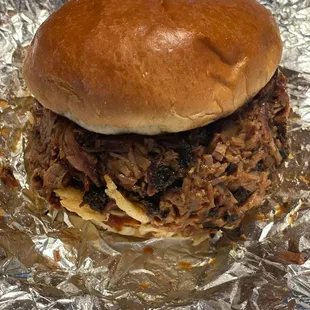 Brisket sandwich