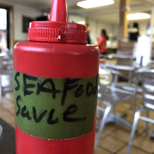 Secret seafood sauce