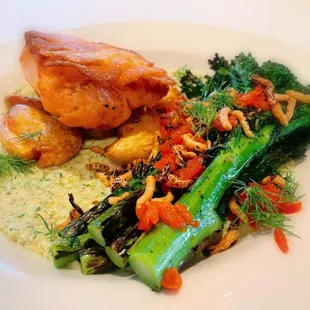 Pepita Crusted Ora King Salmon