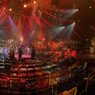 Inside the Absinthe tent