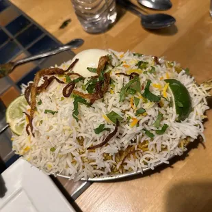 Hyderabad Chicken Dum Biryani