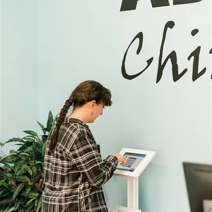 Personalized check in, personalized alignment check, personalized adjustment. Every time.