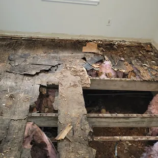 a room that is under construction