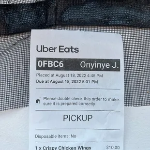 Crispy Chicken Wings, Nua Sawan, Yum Woonsen Talay from Absolute Thai Noodle Lunch; this order "08/18/2022" was not as good as my previous.
