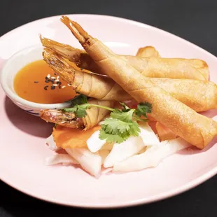 Crispy Rocket Shrimp