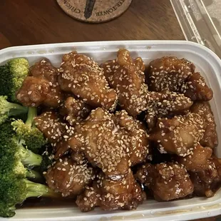 Sesame chicken