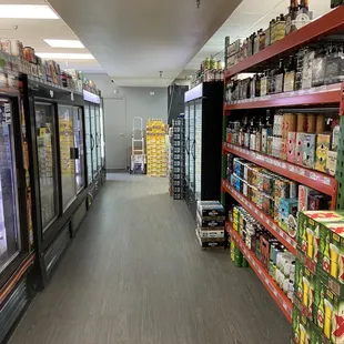 After Renovation Picture. More selection and variety to choose from!! Bigger craft beer selection