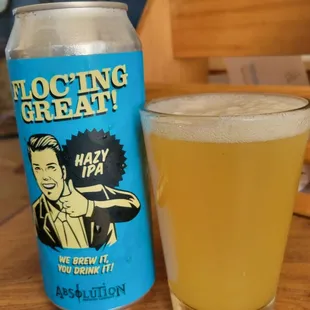 The FLOC'ing Great Hazy IPA from Absolution Brewing!
