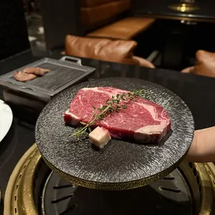 Dry Aged Whiskey Ribeye