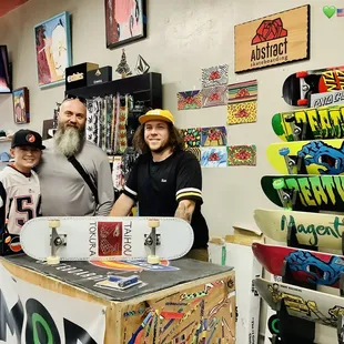 Grandson chose his board pieces; Dillon built it.