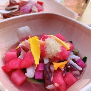 Hamachi Crudo