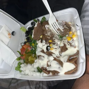 Definitely not what i order supposed to be Lamb Chops Over Rice