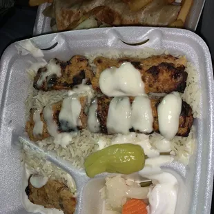 Chicken Kabob Plate