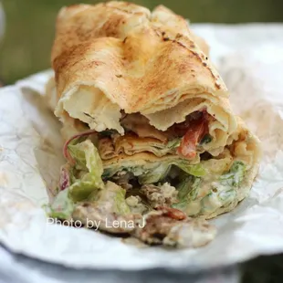 Greek Beef Gyro Wrap ($8.49)