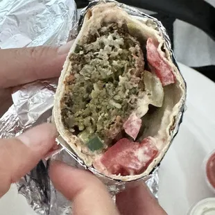 Falafel wrap
