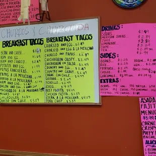 Menus