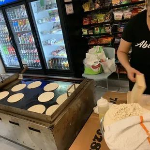 Homemade tortillas! Smell amazing
