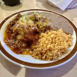 Carne Adovada Plate