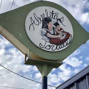 Restaurant sign