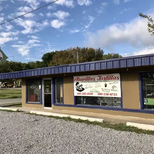 Front of the restaurant