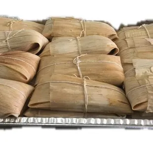 Cuban Tamales (Pork or Vegetarian)