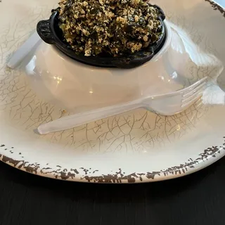 Ethiopian cheese with Gomen