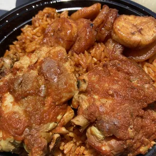 Bowl of Jollof Rice