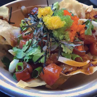 Poke Nachos