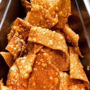 Wonton chips