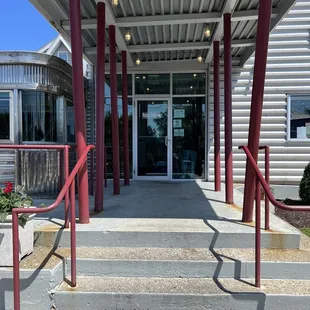 Walk in here and turn left
