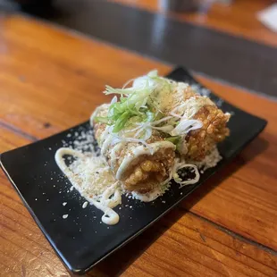 a plate of food