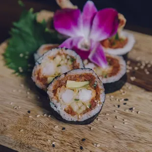 sushi and sashimi, food