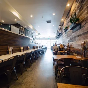 interior, sushi and sashimi