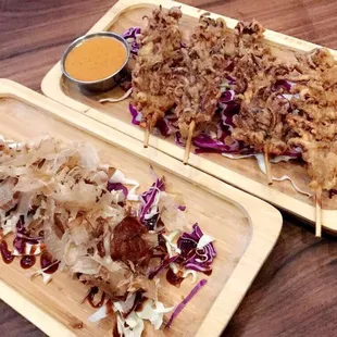 Crispy Squid Yakitori