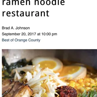 Ramen Noodles