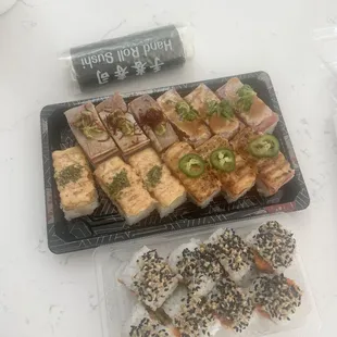 food, sushi, sashimi, sushi and sashimi