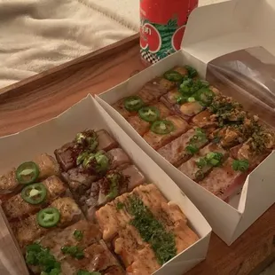 Aburi Oshi Combo A Aburi Oshi Combo B