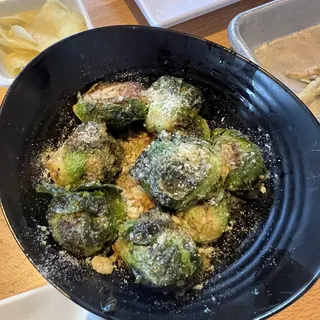Garlic Parmesan Brussel Sprouts