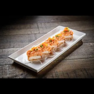 Crispy Rice Spicy Salmon