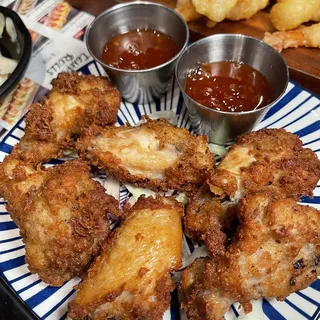 Sweet & Spicy Fried Chicken Wings (5 PCS)