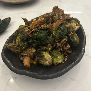 Honey Ginger Brussel Sprouts