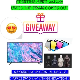 Giveaway Event!!